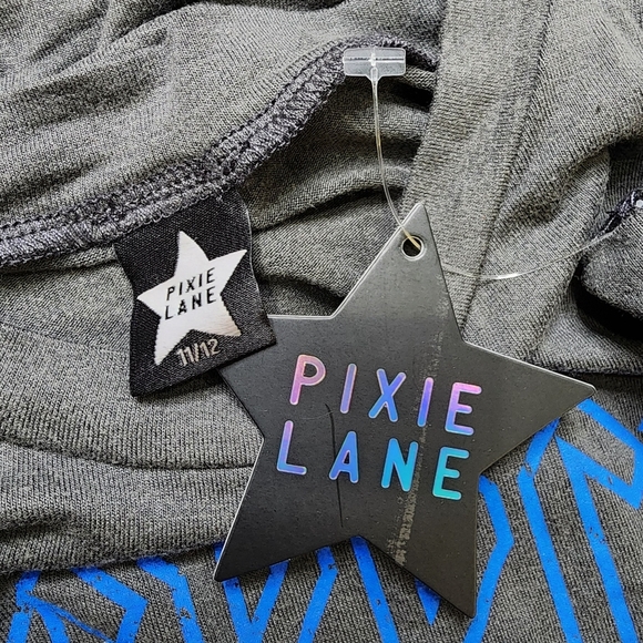 NWT Pixie Lane Kids Gray Tiger Graphic T-Shirt - Picture 3 of 6